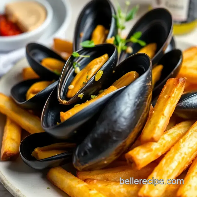 Moules Frites: a Belgian Bistro Classic Made Easy presentation