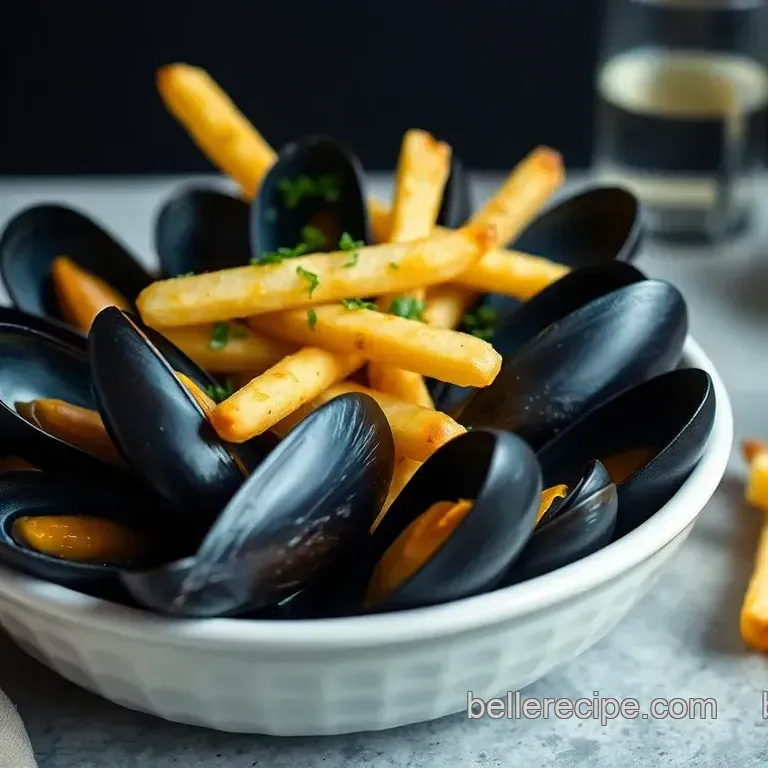 Moules Frites: A Belgian Bistro Classic  Made Easy