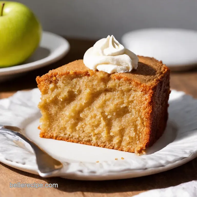 Nans NeverFail Spiced Applesauce Cake