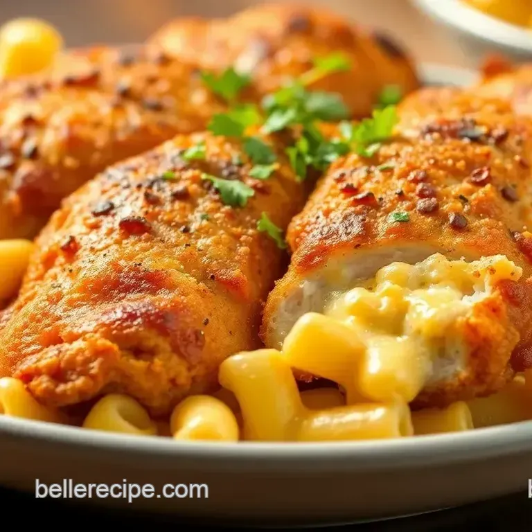 Nashville Spicy Chicken with Creamy Macaroni & Cheese