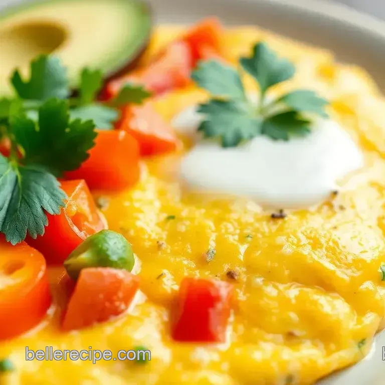 Omlet with Bell Peper and Avacodp