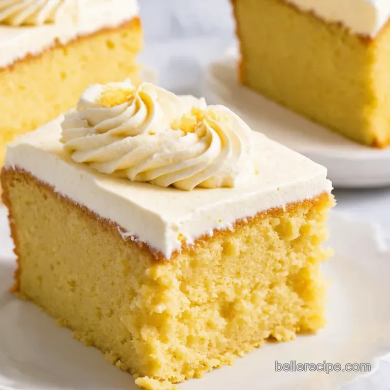 Simplest Cake Recipe OneBowl Vanilla Wonder