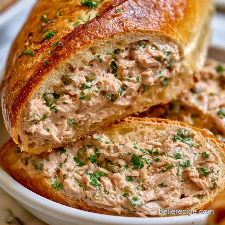 Pan Bagnat: Traditional French Pressed Sandwich