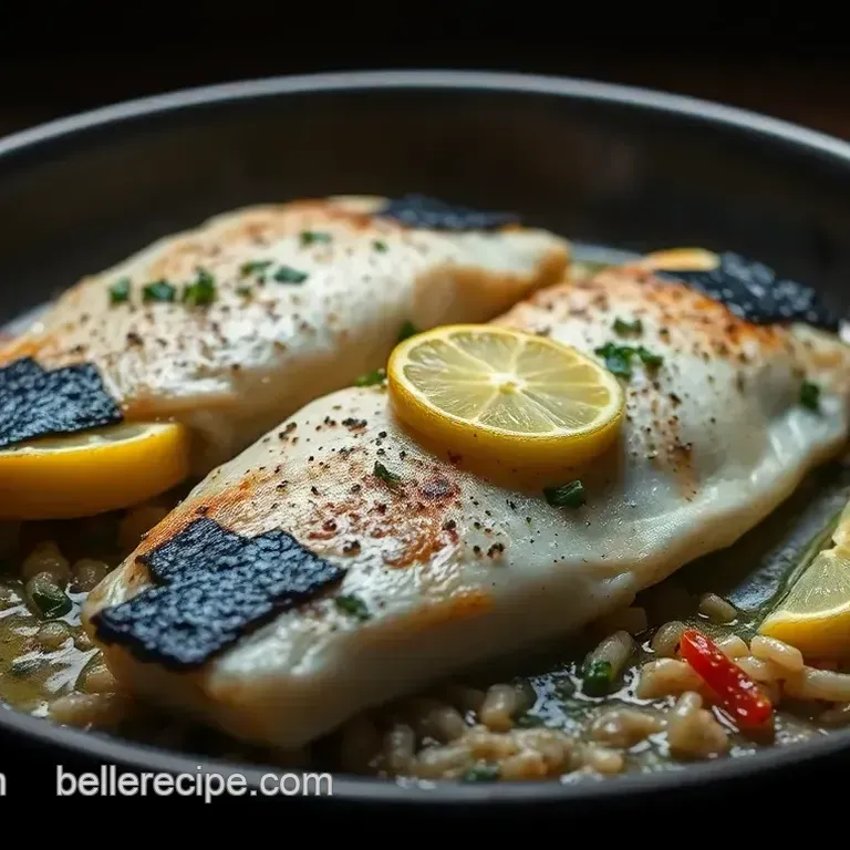 Pan-Seared Porgy with Lemon Herb Butter Sauce