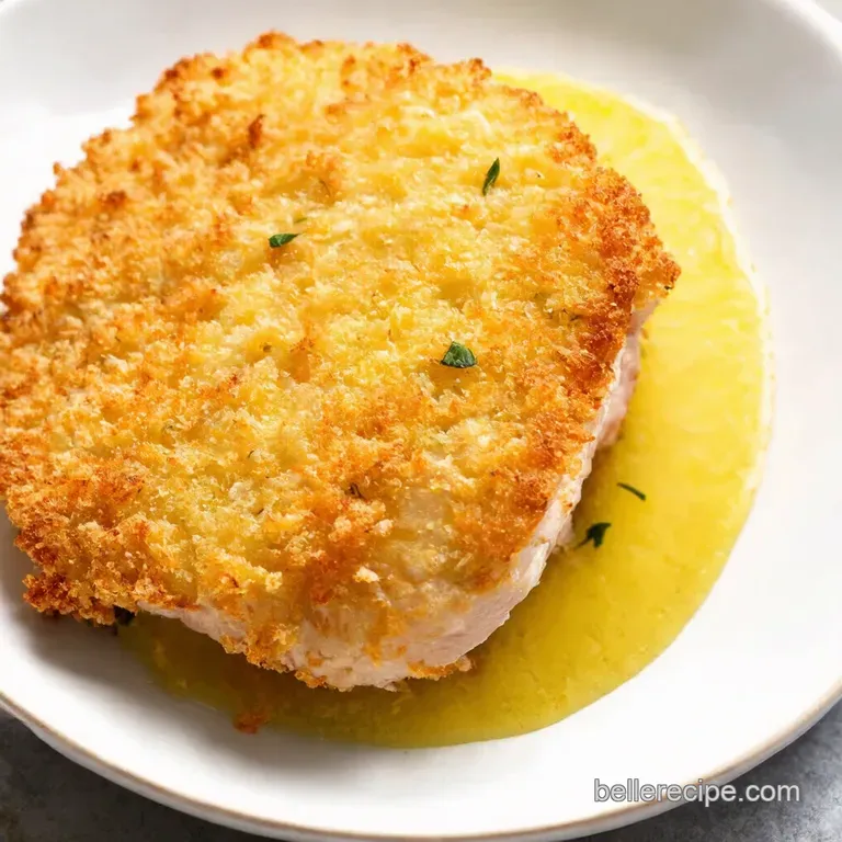 Parmesan Crusted Chicken with Lemon Herb Panko
