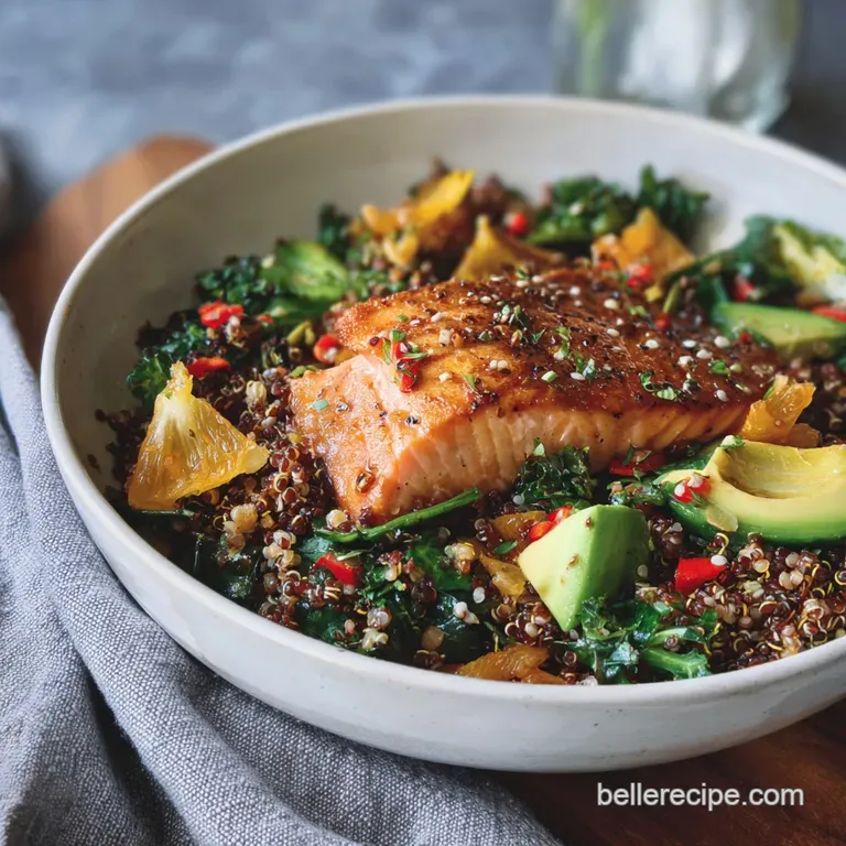 PCOS Friendly Recipe with Salmon and Quinoa