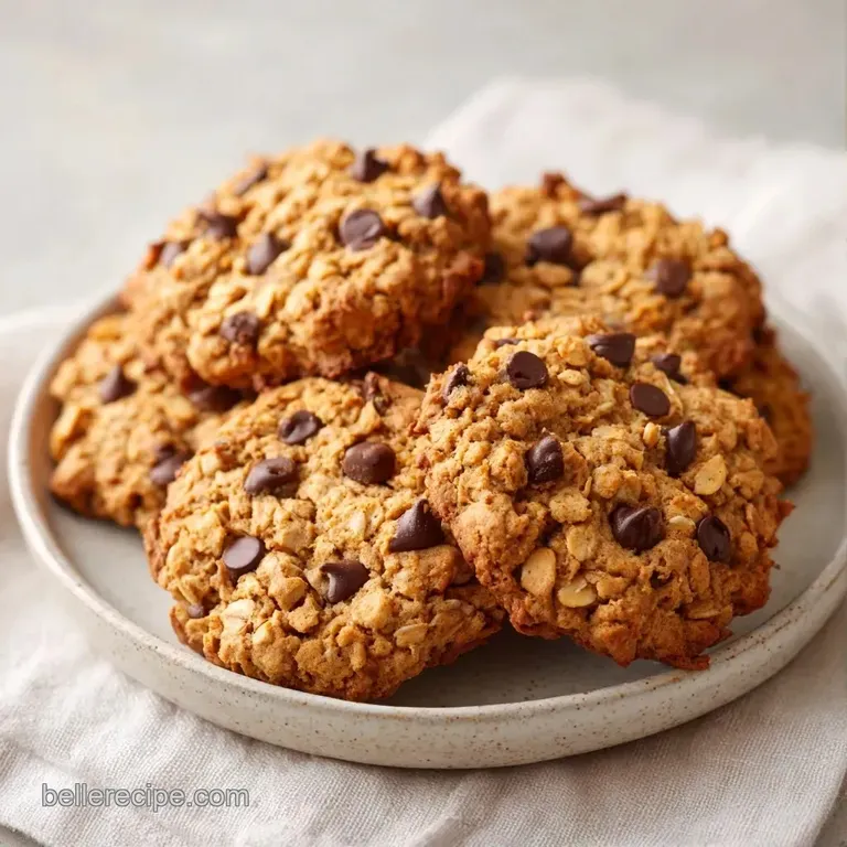 Small golden-brown energy spheres stacked neatly on a slate platter, garnished with a light drizzle of dark chocolate.