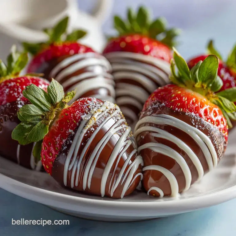 Perfect Chocolate Covered Strawberries Recipe Details: Glossy Finish