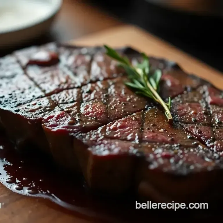Perfect Reverse Sear Ribeye Steak: A Juicy Flavorful Delight!