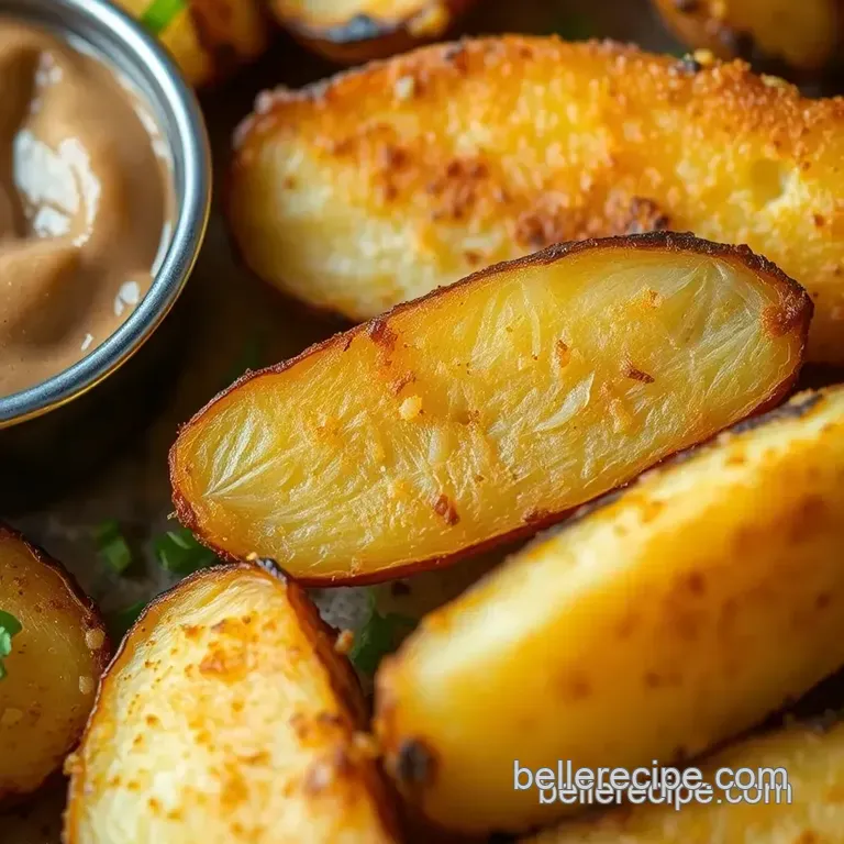 Perfectly Crispy Oven-Baked Potato Wedges (Seriously!) presentation