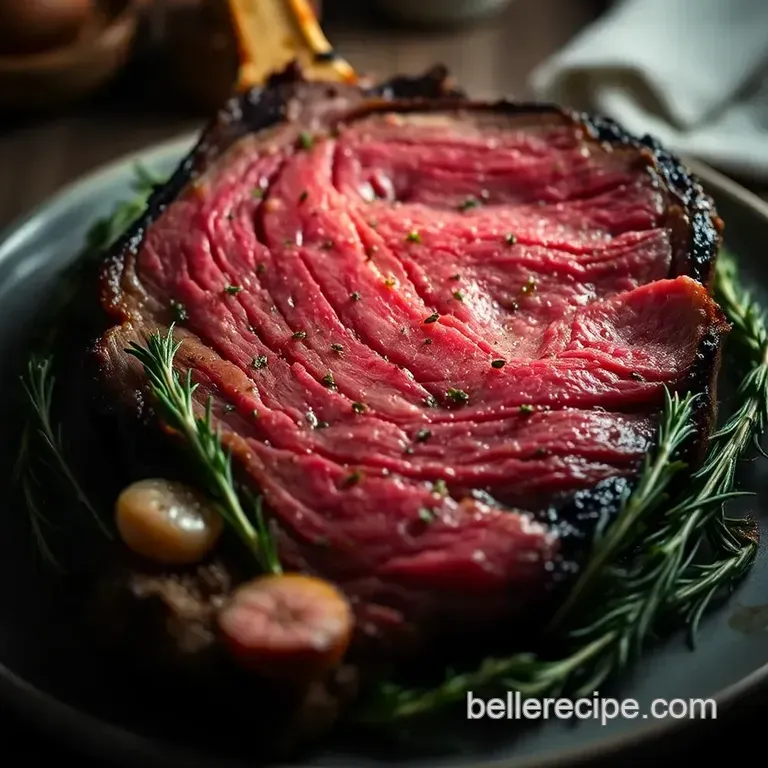 Perfectly Roasted Prime Rib: A Classic Showstopper presentation