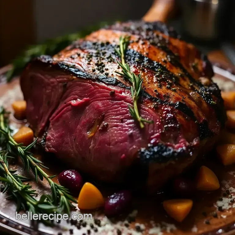 Perfectly Roasted Rib Roast: a Showstopper for Any Occasion presentation