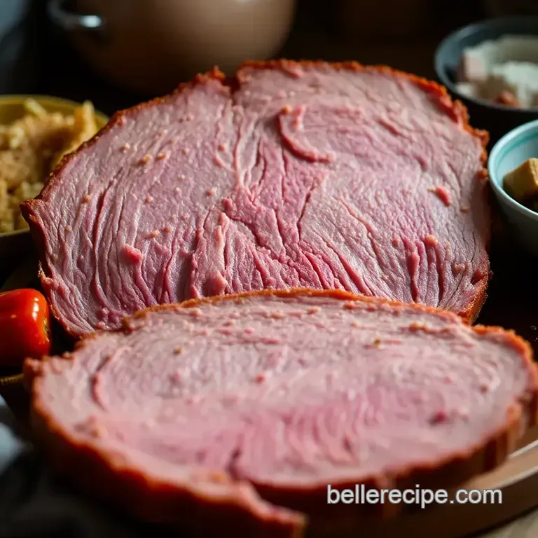 Perfectly Tender Corned Beef Brisket: A St. Paddy’s Delight presentation
