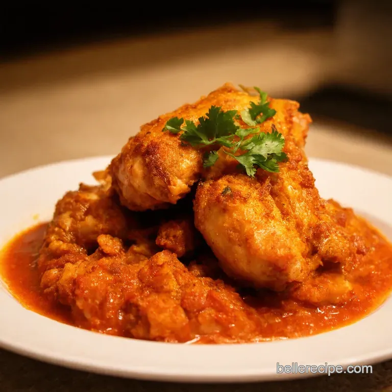 Peruvian Roast Chicken Pollo a la Brasa presentation