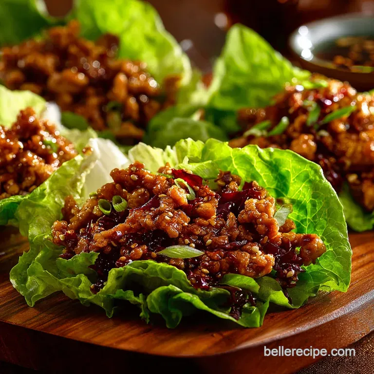 PF Changs Lettuce Wraps: Restaurant-Style Umami Chicken Copycat