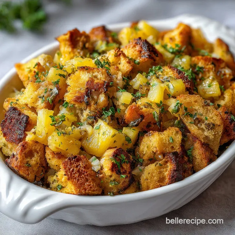 Pineapple Stuffing Recipe: Decadent & Savory