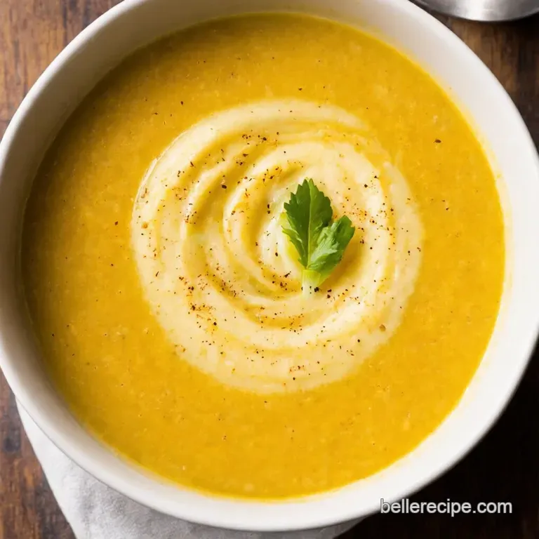 Potato Leek Soup A Hug in a Bowl presentation