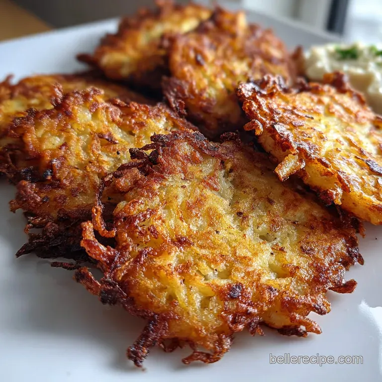 Potato Pancakes Recipe: Crispy and Savory
