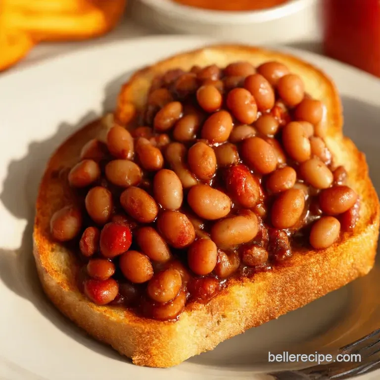 Proper Beans on Toast the Ultimate Comfort Food presentation