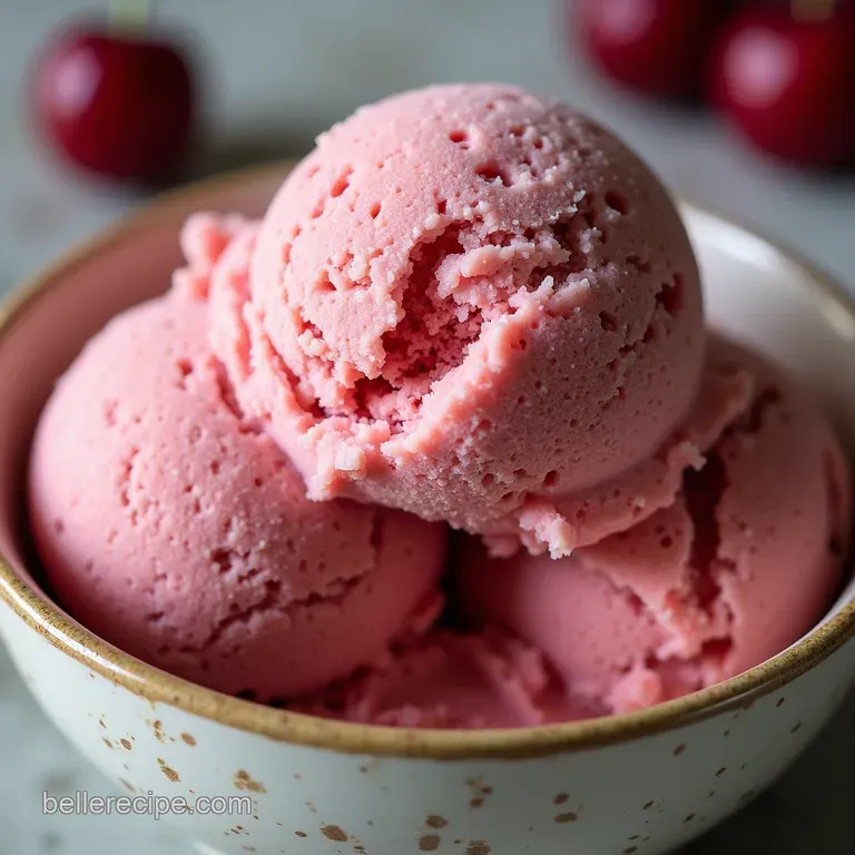 Properly Piquant Cherry Vanilla Bean Ice Cream Churned Perfection