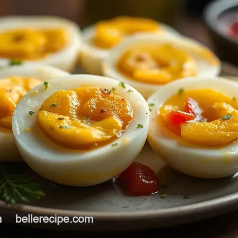 Pub-Style Pickled Eggs: A Tart Delight