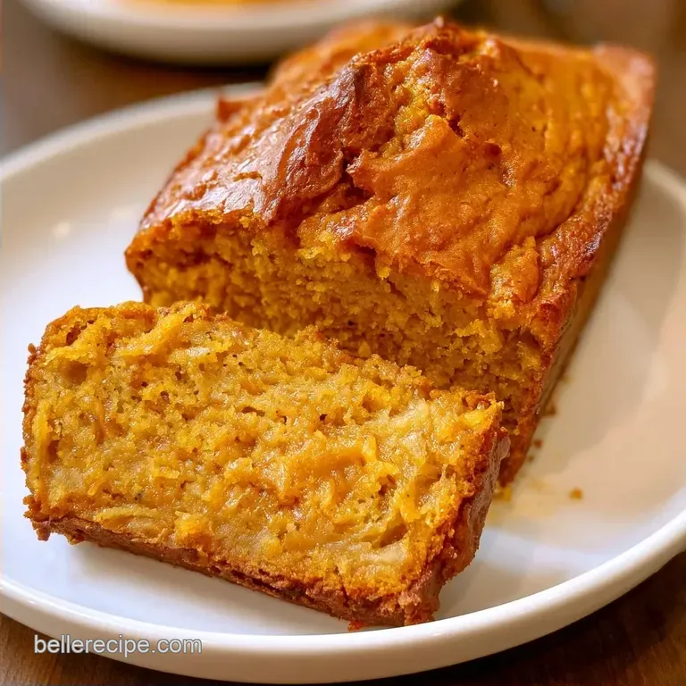 Moist Pumpkin Banana Bread