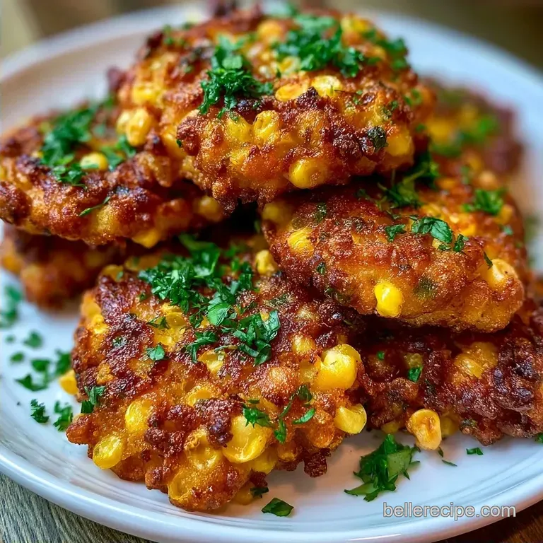 Crispy Corn Fritters in 35 Minutes