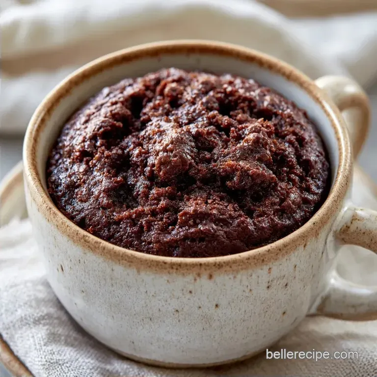 Quick LateNight Mug Cake in 4 Minutes
