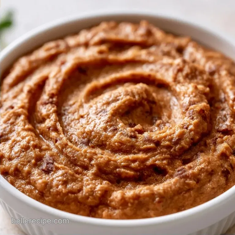 Quick Refried Beans Recipe: Velvety and Zesty