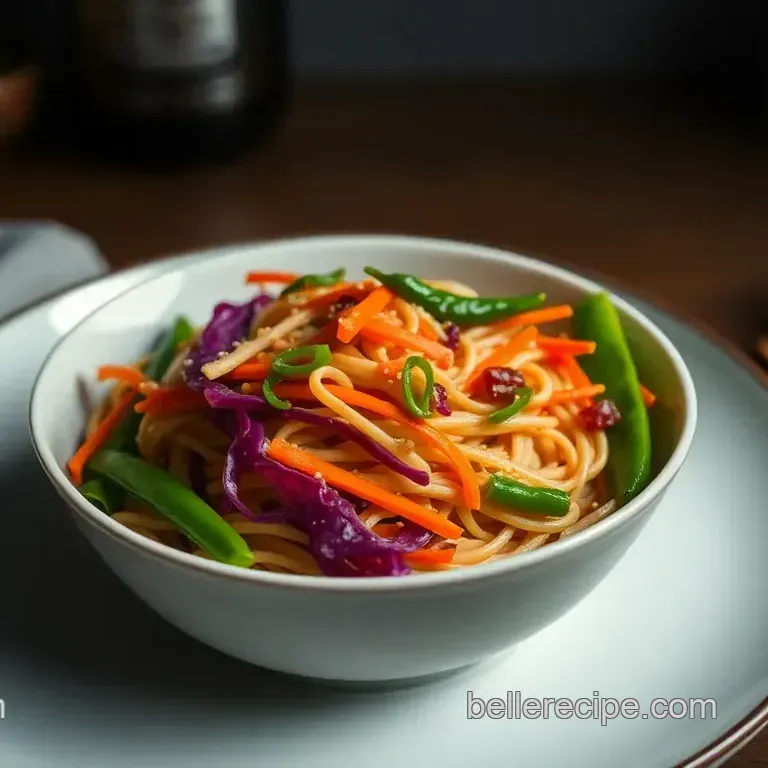 Rainbow Bowl Noodles: Your Speedy Weeknight Winner! Rainbow Bowl Noodles: Quick & Easy Weeknight Delight