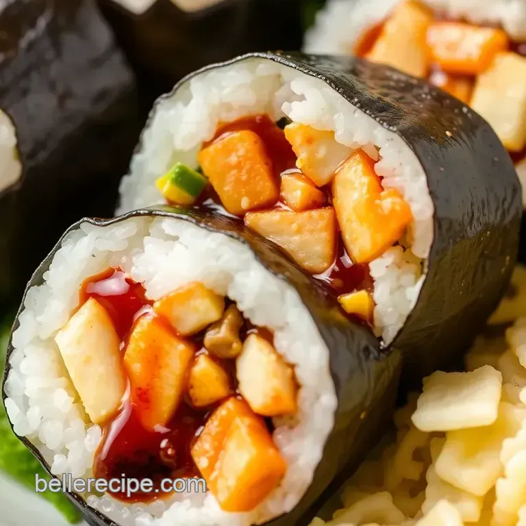 Quick & Flavorful Musubi Reheat presentation
