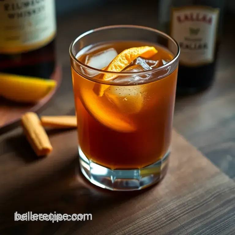 Revolver Cocktail: The Perfect Balance of Sweet Smooth and Spicy presentation