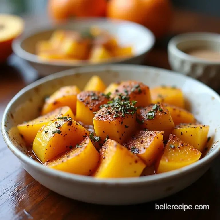 Roasted Delicata Squash with MapleCinnamon Glaze