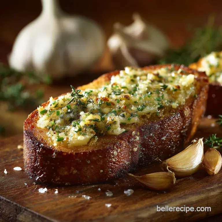 Garlic Spread: the Ultimate Roasted Garlic Fine Herb Recipe presentation