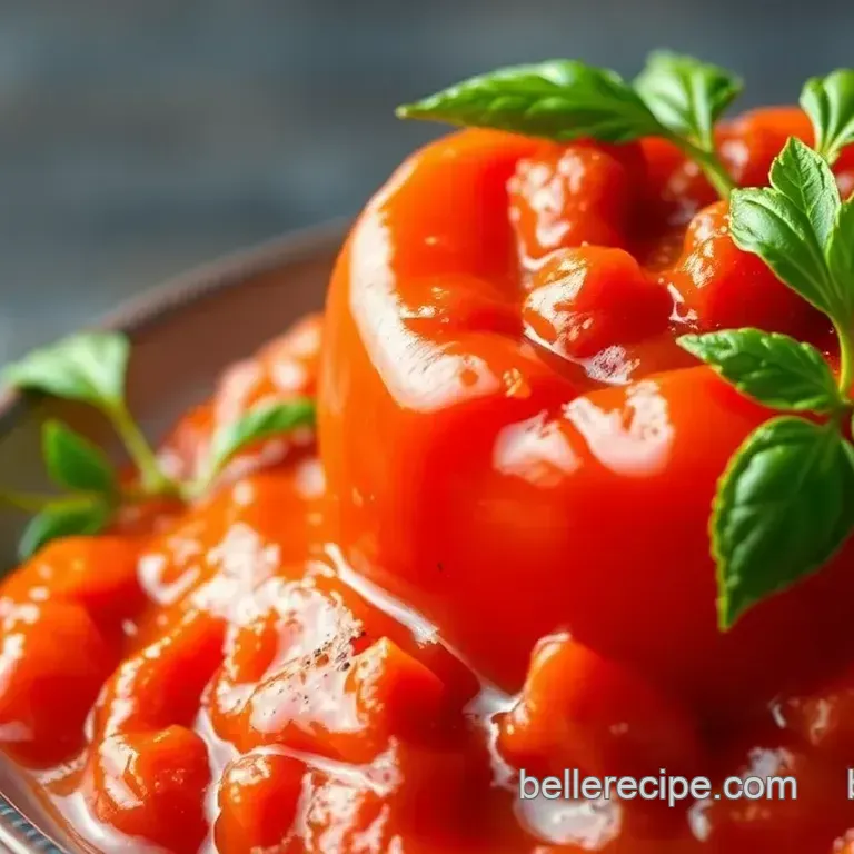 Roasted Red Bell Pepper Sauce