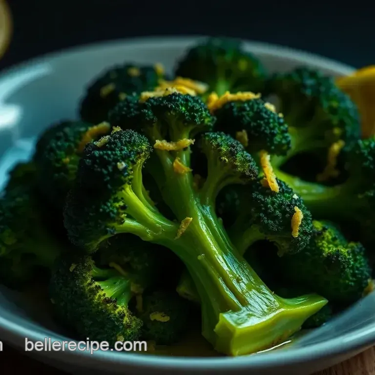 Roasted Romanesco Broccoli with Garlic and Lemon Zest