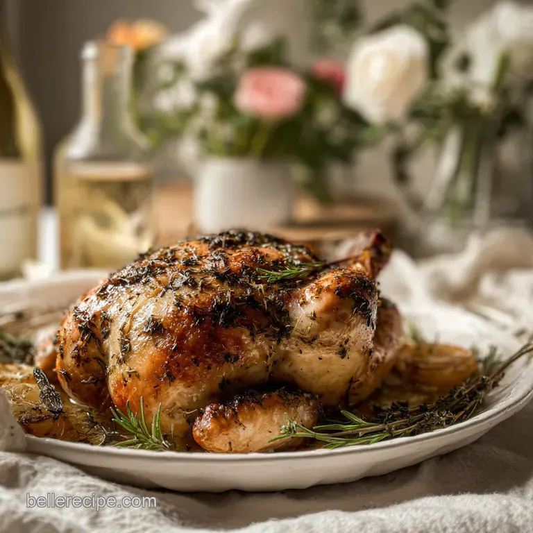 Galentines and Valentines Day Dinner Menu with Roasted Chicken