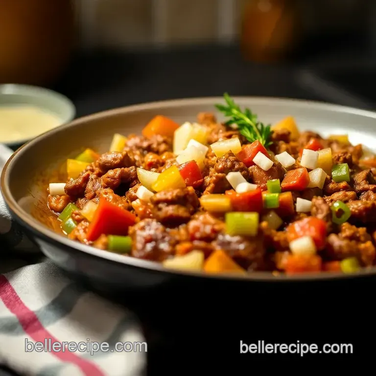 Ropa Vieja: Classic Cuban Shredded Beef presentation