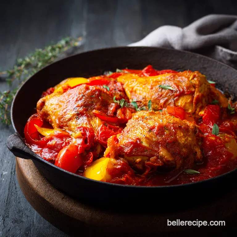 Rustic Chicken Cacciatore