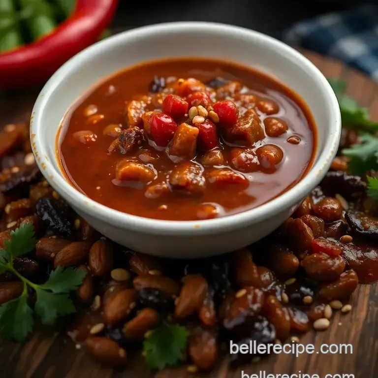 Salsa Macha: A Fiery Mexican Condiment with Depth presentation