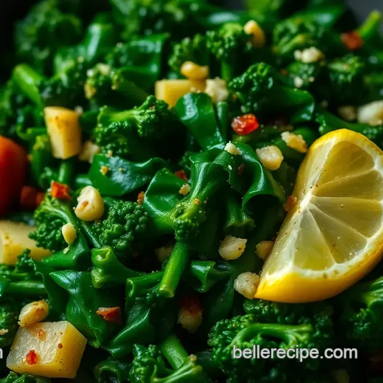 Sautéed Broccoli Rabe with Garlic and Lemon