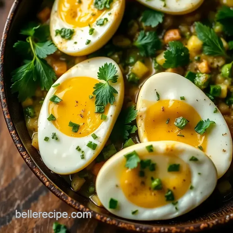 Saut&eacute;ed Corbina Eggs with Fresh Herbs: a Coastal Delight presentation