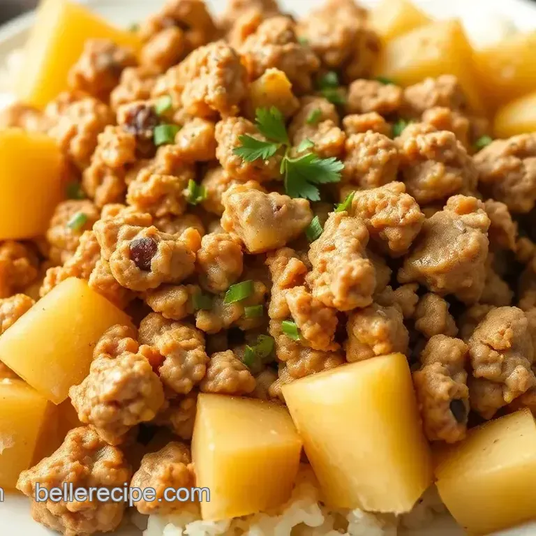 30-Minute Savory Ground Turkey & Potatoes Skillet