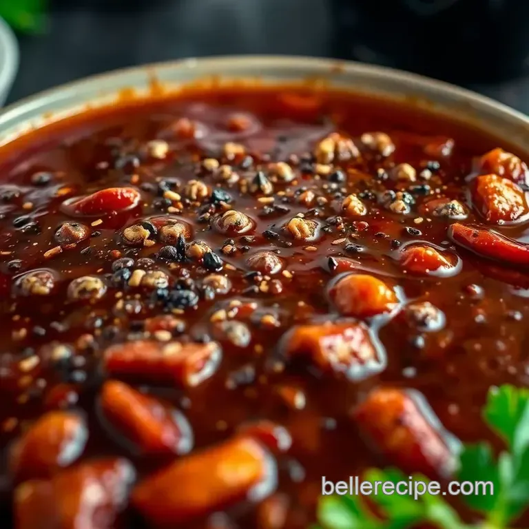 Savory Black Pepper Sauce: A Flavorful Classic presentation