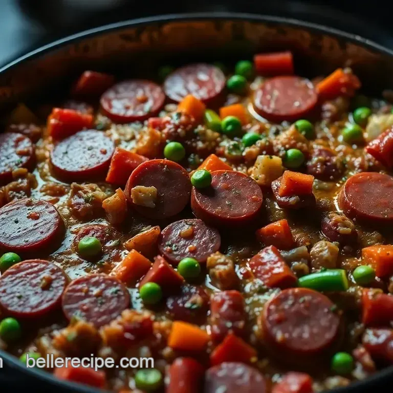 Easy &amp Hearty Bologna Chub Skillet Bake: A One-Pan Family Favorite