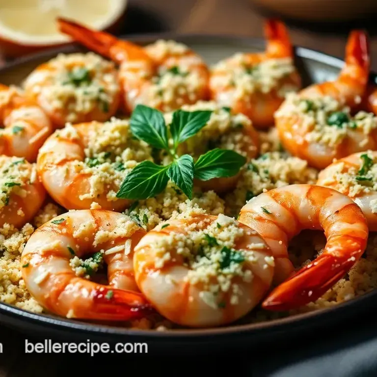 Savory Herb & Cheese Stuffed Shrimp