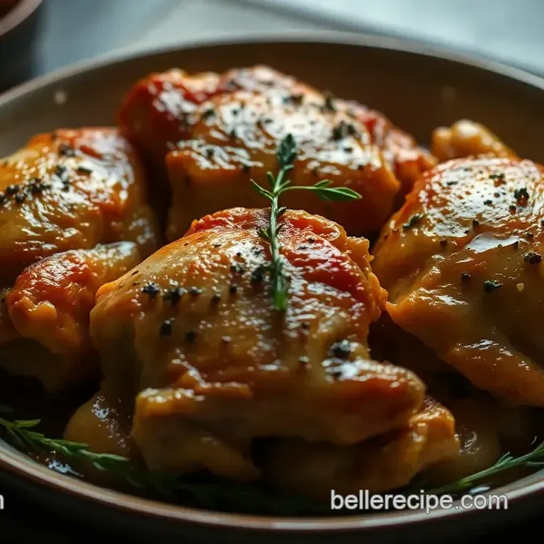 Savory Herb-Roasted Turkey Thighs with Garlic and Thyme