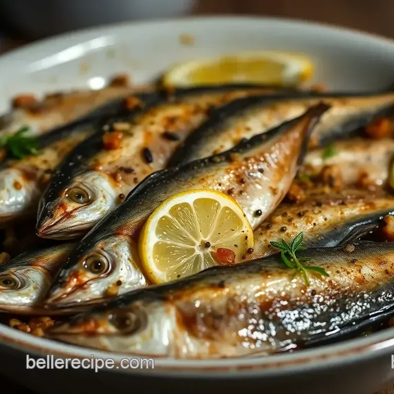 Savory Oven-Baked Sardines with Herbs and Lemon