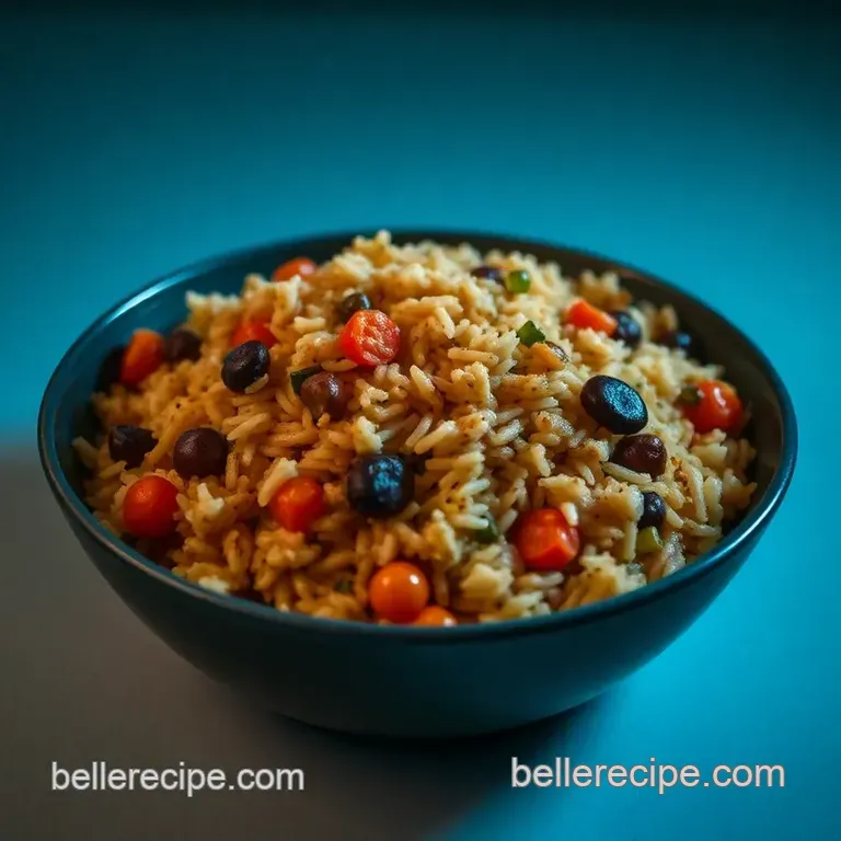 Savory Southern Dirty Rice: A Flavorful Cajun Classic presentation