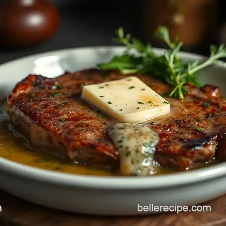 Irresistibly Juicy Spinalis Steak with Herb Garlic Butter Recipe